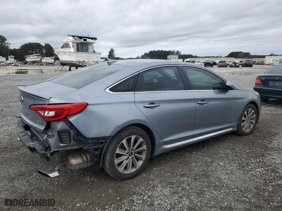2016 Hyundai Sonata 2.4L Sport with VIN 5NPE34AF0GH422970, listed as a Copart auction lot 50966565 with 78,115 mi miles and Salvage Title. Bid and sale history available at carsss.com. Image 3.