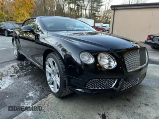 2012 Bentley Continental GT with VIN SCBGR3ZA1CC075068, listed as a Copart auction lot 80280424 with 120,794 mi miles and Clean Title. Bid and sale history available at DreamBid. Image 1.