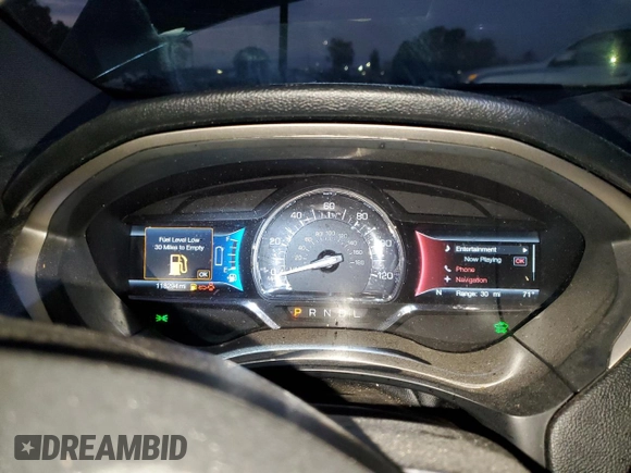 2018 Lincoln MKZ Hybrid Select with VIN 3LN6L5LU5JR608557, listed as a Copart auction lot 79801974 with 118,294 mi miles and Salvage title. Bid and sale history available at DreamBid. Image 9.