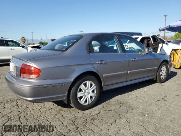2005 Hyundai Sonata GL with VIN KMHWF25S95A155187, listed as a Copart auction lot 46887255 with 138,694 mi miles and Clean Title. Bid and sale history available at carsss.com. Image 3.