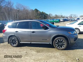 2019 Nissan Pathfinder SL with VIN 5N1DR2MN1KC632477, listed as a IAAI auction lot 41380902 with 81,849 mi miles and . Bid and sale history available at DreamBid. Image 13.