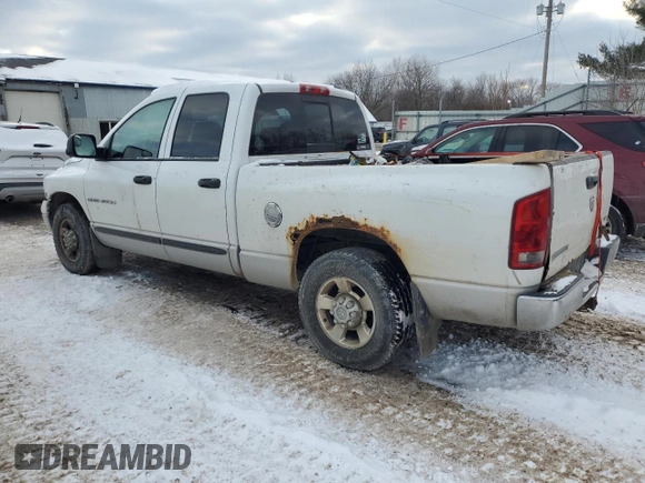 2005 Dodge 2500 ST with VIN 3D7KR28D95G754444, listed as a Copart auction lot 42228675 with 235,272 mi miles and Clean Title. Bid and sale history available at DreamBid. Image 2.