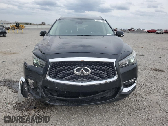 2019 Infiniti QX60 Luxe with VIN 5N1DL0MM2KC555163, listed as a Copart auction lot 51551215 with 98,246 mi miles and Salvage title. Bid and sale history available at DreamBid. Image 5.