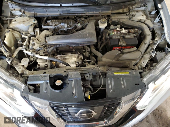 2017 Nissan Rogue SL with VIN 5N1AT2MV7HC859301, listed as a Copart auction lot 59146305 with 92,531 mi miles and Salvage title. Bid and sale history available at DreamBid. Image 12.