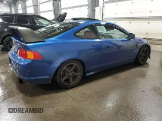 2003 Acura RSX Type S with VIN JH4DC53013C008918, listed as a Copart auction lot 78027824 with 163,252 mi miles and Salvage Title. Bid and sale history available at carsss.com. Image 3.