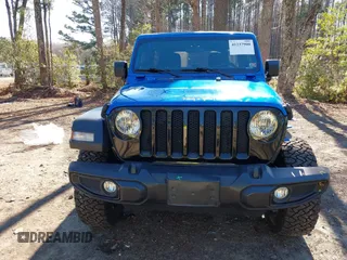 2021 Jeep Wrangler Unlimited Sport S with VIN 1C4HJXDG1MW722743, listed as a IAAI auction lot 41237900 with 35,662 mi miles and . Bid and sale history available at DreamBid. Image 12.