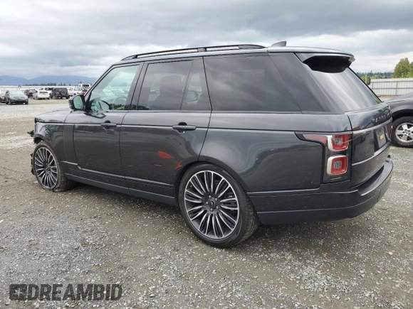 2021 Land Rover Range Rover with VIN SALGR2SU7MA433209, listed as a Copart auction lot 56415095 with 49,088 mi miles and Salvage title. Bid and sale history available at DreamBid. Image 2.