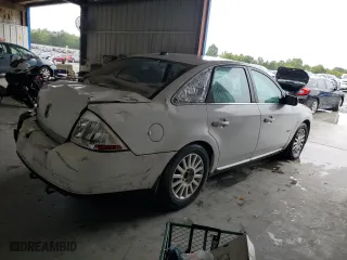 2008 Mercury Sable Premier with VIN 1MEHM42W98G604910, listed as a Copart auction lot 71080514 with 151,888 mi miles and Salvage Title. Bid and sale history available at carsss.com. Image 3.