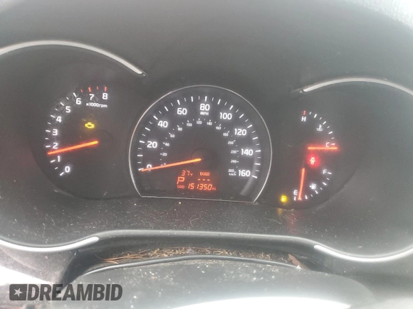 2014 Kia Sorento LX with VIN 5XYKTDA72EG462113, listed as a Copart auction lot 45081345 with 151,350 mi miles and Clean Title. Bid and sale history available at carsss.com. Image 9.