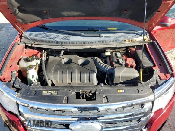 2014 Ford Edge SEL with VIN 2FMDK3J96EBA03013, listed as a Copart auction lot 46325025 with 130,534 mi miles and Salvage Title. Bid and sale history available at carsss.com. Image 12.