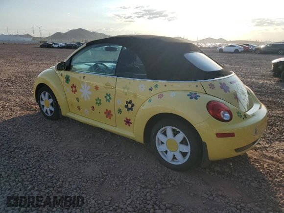 2007 Volkswagen Beetle with VIN 3VWRF31Y87M413641, listed as a Copart auction lot 60330275 with 69,562 mi miles and Salvage title. Bid and sale history available at DreamBid. Image 2.