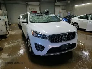 2018 Kia Sorento SX with VIN 5XYPKDA53JG371076, listed as a Copart auction lot 50297585 with 116,385 mi miles and Non Repairable. Bid and sale history available at DreamBid. Image 14.