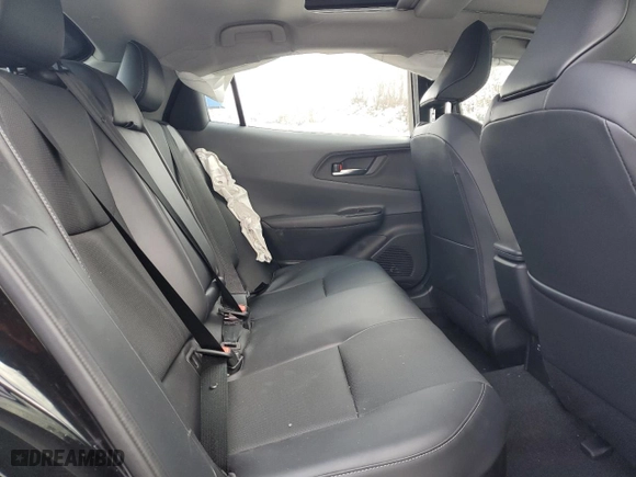 2023 Toyota Prius LE with VIN JTDADABU7P3002593, listed as a Copart auction lot 86921524 with 10,726 mi miles and Salvage Title. Bid and sale history available at carsss.com. Image 10.