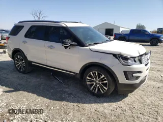 2016 Ford Explorer Platinum with VIN 1FM5K8HT1GGC84748, listed as a Copart auction lot 48681925 with 159,968 mi miles and Clean Title. Bid and sale history available at DreamBid. Image 4.