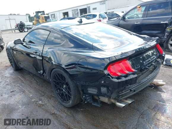 2021 Ford Mustang GT with VIN 1FA6P8CF0M5149169, listed as a IAAI auction lot 40151328 with 22,295 mi miles. Bid and sale history available at carsss.com. Image 3.
