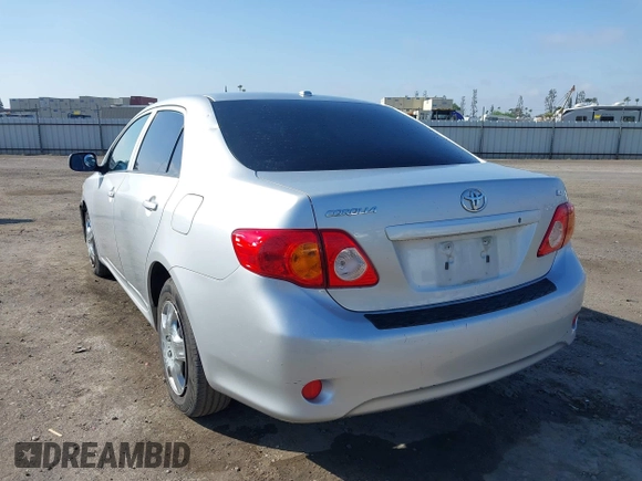 2009 Toyota Corolla with VIN JTDBL40E099056371, listed as a IAAI auction lot 42132122 with 204,016 mi miles and . Bid and sale history available at DreamBid. Image 3.