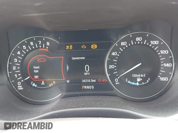 2019 Lincoln MKC Select with VIN 5LMCJ2C95KUL22363, listed as a IAAI auction lot 42245861 with 34,316 mi miles and . Bid and sale history available at DreamBid. Image 7.