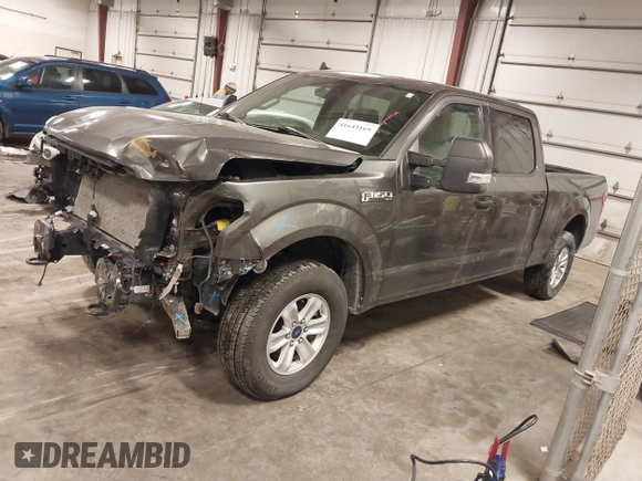 2020 Ford F-150 XL with VIN 1FTFW1E52LKE98536, listed as a IAAI auction lot 41643169 with 68,968 mi miles and . Bid and sale history available at carsss.com. Image 2.