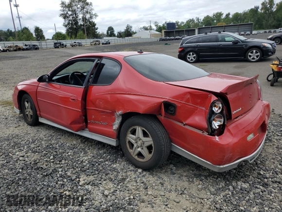 2003 Chevrolet Monte Carlo SS with VIN 2G1WX15KX39409423, listed as a Copart auction lot 71463824 with 199,988 mi miles and Salvage Title. Bid and sale history available at carsss.com. Image 2.