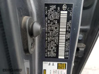 2019 Toyota Prius L Eco with VIN JTDKARFU7K3086591, listed as a Copart auction lot 53752155 with 65,064 mi miles and Salvage Title. Bid and sale history available at carsss.com. Image 12.