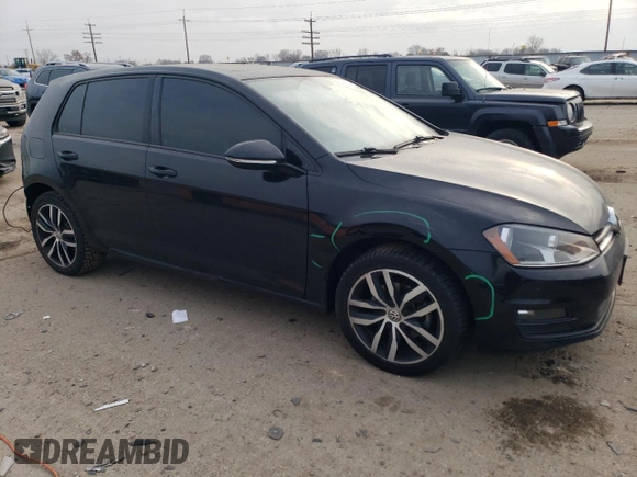 2016 Volkswagen Golf TSI S z VIN 3VW217AU3GM065199, wystawiony jako Copart lot #84048104 z przebiegiem 99 677 mil mil oraz Szkoda całkowita • Salvage title. Historia ofert i sprzedaży dostępna na DreamBid. Obrazek 4.
