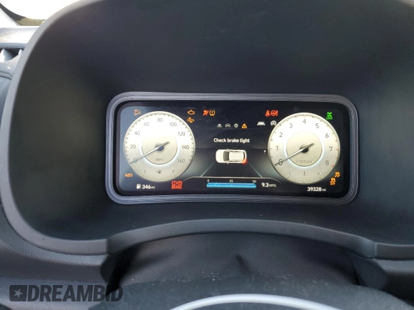 2022 Hyundai Kona N Line with VIN KM8K3CA33NU796555, listed as a Copart auction lot 42942895 with 39,328 mi miles and Salvage Title. Bid and sale history available at carsss.com. Image 9.