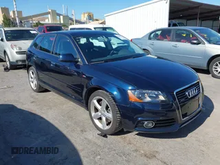 2013 Audi A3 Premium Plus with VIN WAUMFAFM1DA027768, listed as a IAAI auction lot 42605522 with 60,496 mi miles and . Bid and sale history available at DreamBid. Image 1.