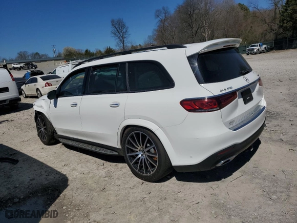 2023 Mercedes-Benz GLS with VIN 4JGFF5KEXPA965740, listed as a Copart auction lot 49292485 with 36,226 mi miles and Salvage Title. Bid and sale history available at carsss.com. Image 2.