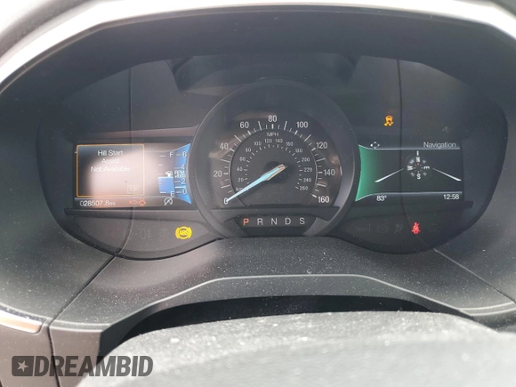 2020 Ford Edge Titanium with VIN 2FMPK3K99LBB21615, listed as a Copart auction lot 61408575 with 28,507 mi miles and Salvage title. Bid and sale history available at DreamBid. Image 9.