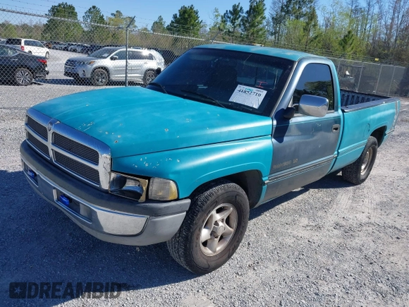 1997 Dodge Ram 1500 with VIN 1B7HC16Y6VS148615, listed as a IAAI auction lot 41852710 with 253,322 mi miles. Bid and sale history available at carsss.com. Image 2.