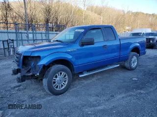 2010 Ford F-150 XL with VIN 1FTEX1EW1AFC83642, listed as a Copart auction lot 46632535 with 136,235 mi miles and Salvage Title. Bid and sale history available at carsss.com. Image 1.