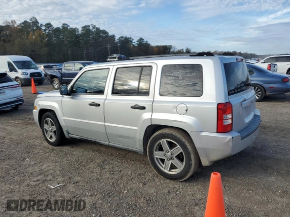2007 Jeep Patriot Sport with VIN 1J8FT28W57D272626, listed as a Copart auction lot 84927144 with 287,688 mi miles and Salvage Title. Bid and sale history available at DreamBid. Image 2.