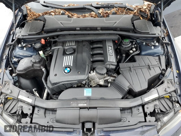2008 BMW 3 Series 328i with VIN WBAWL13578PX20023, listed as a Copart auction lot 52322035 with 134,758 mi miles and Salvage title. Bid and sale history available at DreamBid. Image 11.
