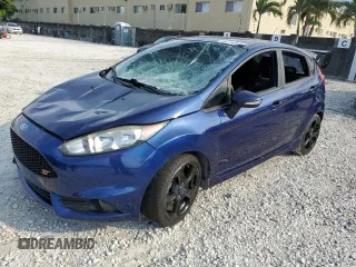 2016 Ford Fiesta ST with VIN 3FADP4GX2GM199668, listed as a Copart auction lot 46224565 with 89,920 mi miles and Salvage Title. Bid and sale history available at carsss.com. Image 1.