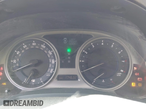 2010 Lexus IS 250 z VIN JTHBF5C21A5113217, wystawiony jako IAAI lot #41942527 z przebiegiem 174 632 mil mil oraz . Historia ofert i sprzedaży dostępna na DreamBid. Obrazek 7.