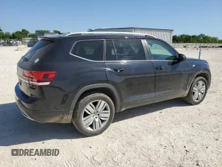 2019 Volkswagen Atlas SE with VIN 1V2WR2CA7KC609182, listed as a Copart auction lot 51703505 with 92,421 mi miles and Clean title. Bid and sale history available at DreamBid. Image 3.