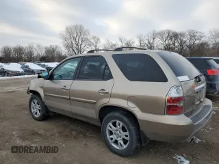 2006 Acura MDX Touring with VIN 2HNYD18676H548680, listed as a Copart auction lot 43071155 with 156,908 mi miles and Salvage Title. Bid and sale history available at carsss.com. Image 2.