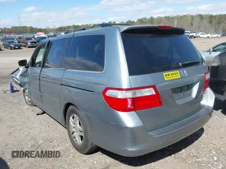 2005 Honda Odyssey EX-L with VIN 5FNRL38645B134981, listed as a IAAI auction lot 41847669 with 153,864 mi miles. Bid and sale history available at carsss.com. Image 3.