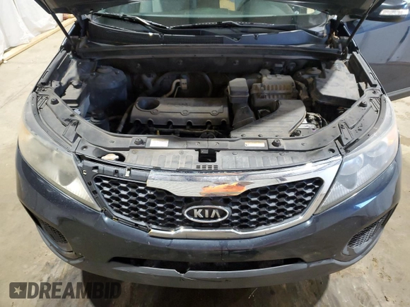 2012 Kia Sorento LX with VIN 5XYKT4A11CG254958, listed as a Copart auction lot 87236854 with 269,418 mi miles and Clean Title. Bid and sale history available at carsss.com. Image 12.