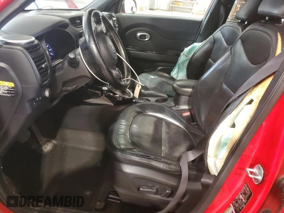 2015 Kia Soul + with VIN KNDJP3A54F7769712, listed as a Copart auction lot 53341385 with 71,344 mi miles and Salvage Title. Bid and sale history available at carsss.com. Image 7.
