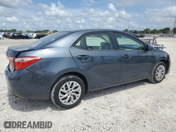 2019 Toyota Corolla L z VIN 5YFBURHE3KP940044, wystawiony jako Copart lot #58835385 z przebiegiem 54 375 mil mil oraz Szkoda całkowita • Salvage title. Historia ofert i sprzedaży dostępna na DreamBid. Obrazek 3.
