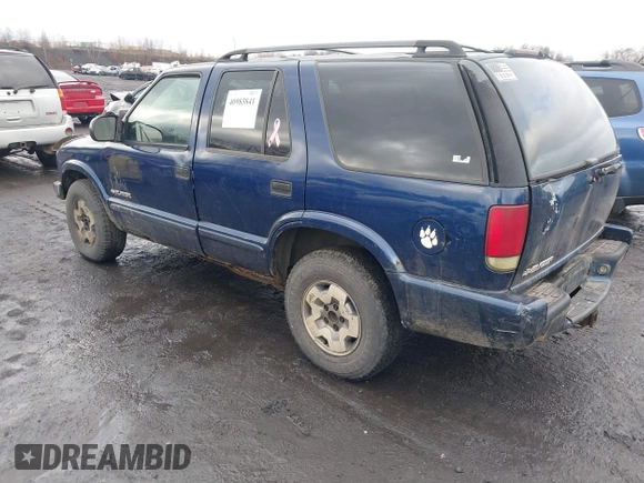 2004 Chevrolet Blazer LS z VIN 1GNDT13X54K156205, wystawiony jako IAAI lot #40983841 z przebiegiem 191 877 mil mil oraz . Historia ofert i sprzedaży dostępna na DreamBid. Obrazek 3.