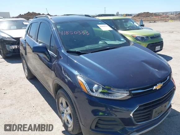 2019 Chevrolet Trax LT with VIN 3GNCJLSB2KL171842, listed as a IAAI auction lot 41850333 with 87,478 mi miles and . Bid and sale history available at carsss.com. Image 6.