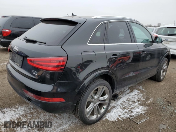2015 Audi Q3 2.0T Prestige with VIN WA1GFCFSXFR002845, listed as a Copart auction lot 72222532 with 65,860 mi miles. Bid and sale history available at carsss.com. Image 3.