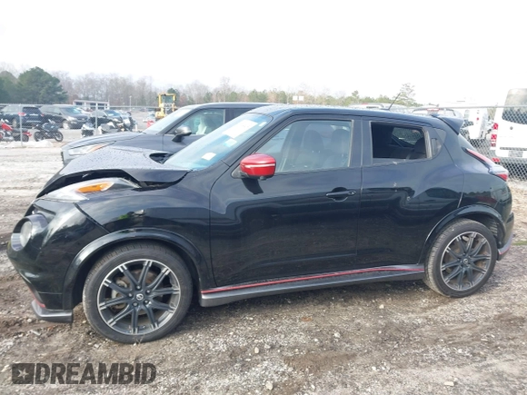 2015 Nissan Juke SV with VIN JN8AF5MV7FT554864, listed as a IAAI auction lot 41524495 with 159,075 mi miles. Bid and sale history available at carsss.com. Image 14.