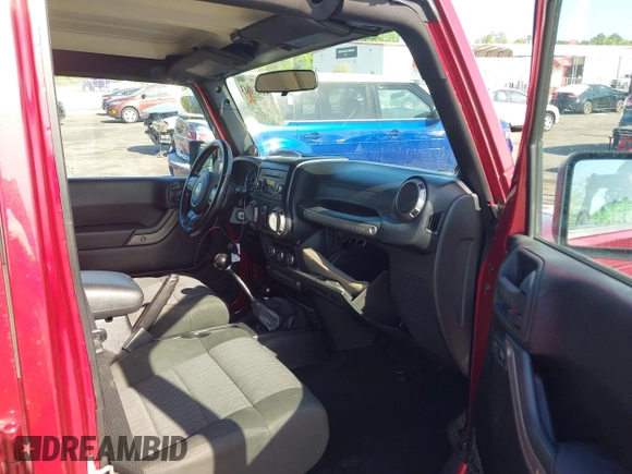 2011 Jeep Wrangler Unlimited Sport with VIN 1J4BA3H18BL598323, listed as a IAAI auction lot 41958043 with 154,354 mi miles. Bid and sale history available at carsss.com. Image 5.