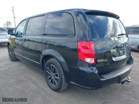2015 Dodge Grand Caravan SXT with VIN 2C4RDGCG1FR748509, listed as a IAAI auction lot 41997581 with 93,329 mi miles. Bid and sale history available at carsss.com. Image 3.