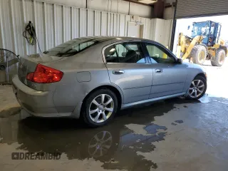 2006 Infiniti G35 with VIN JNKCV51F76M613246, listed as a Copart auction lot 49254625 with 215,129 mi miles and Clean Title. Bid and sale history available at carsss.com. Image 3.