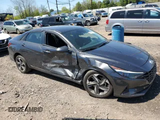 2023 Hyundai Elantra SEL with VIN 5NPLS4AG8PH098296, listed as a Copart auction lot 54489315 with 30,254 mi miles and Salvage Title. Bid and sale history available at DreamBid. Image 4.