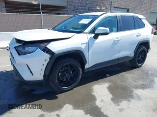 2021 Toyota RAV4 Hybrid LE with VIN 4T3M6RFV7MU027172, listed as a IAAI auction lot 41829723 with 262,619 mi miles. Bid and sale history available at carsss.com. Image 18.